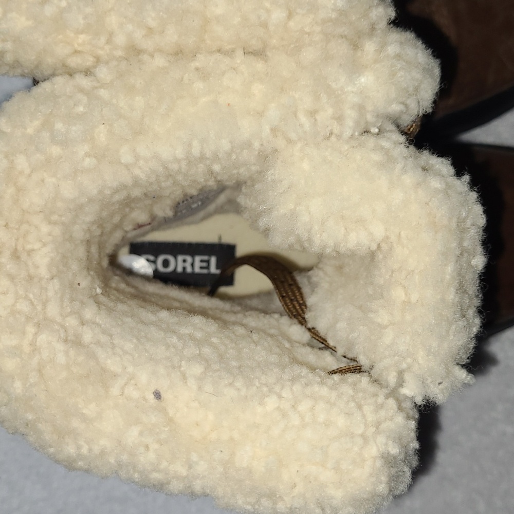 SOREL Tivoli IV Parc Waterproof Leather Snow Boots Size 5.5 Women's - Picture 6 of 13
